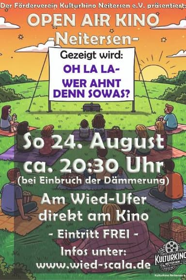 1. Open Air Kino -Neitersen- Poster